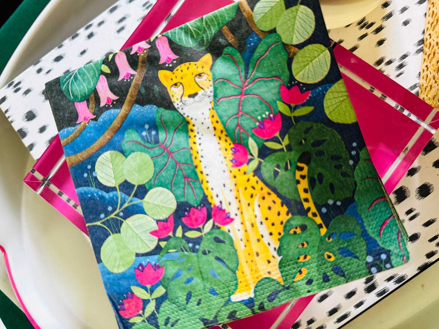 luxury cheetah gift box for women
