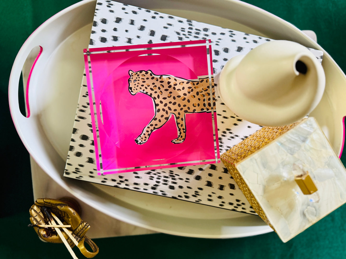 luxury cheetah gift box for women