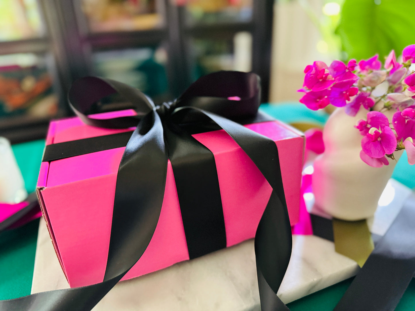 luxury cheetah gift box for women