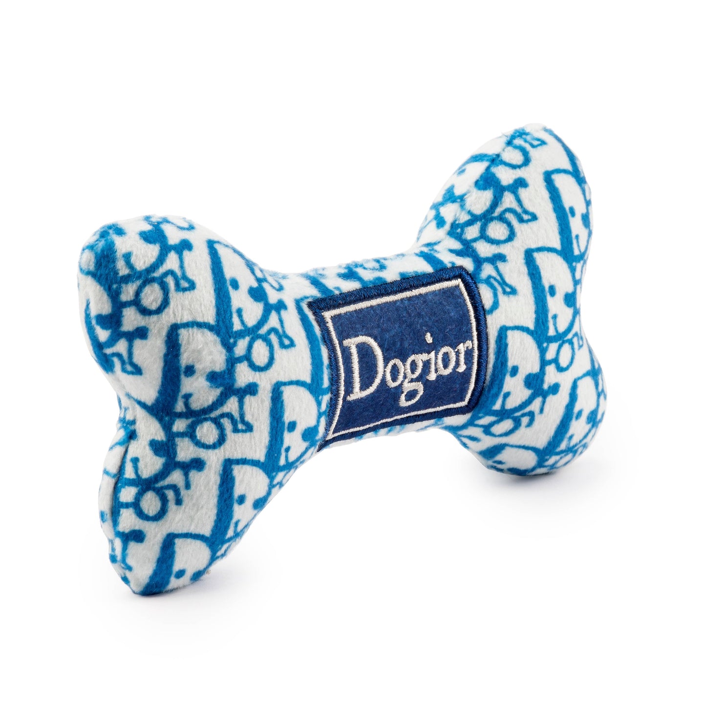 Dogior Plush Squeaky Dog Toy Bone Designer Dog | Small