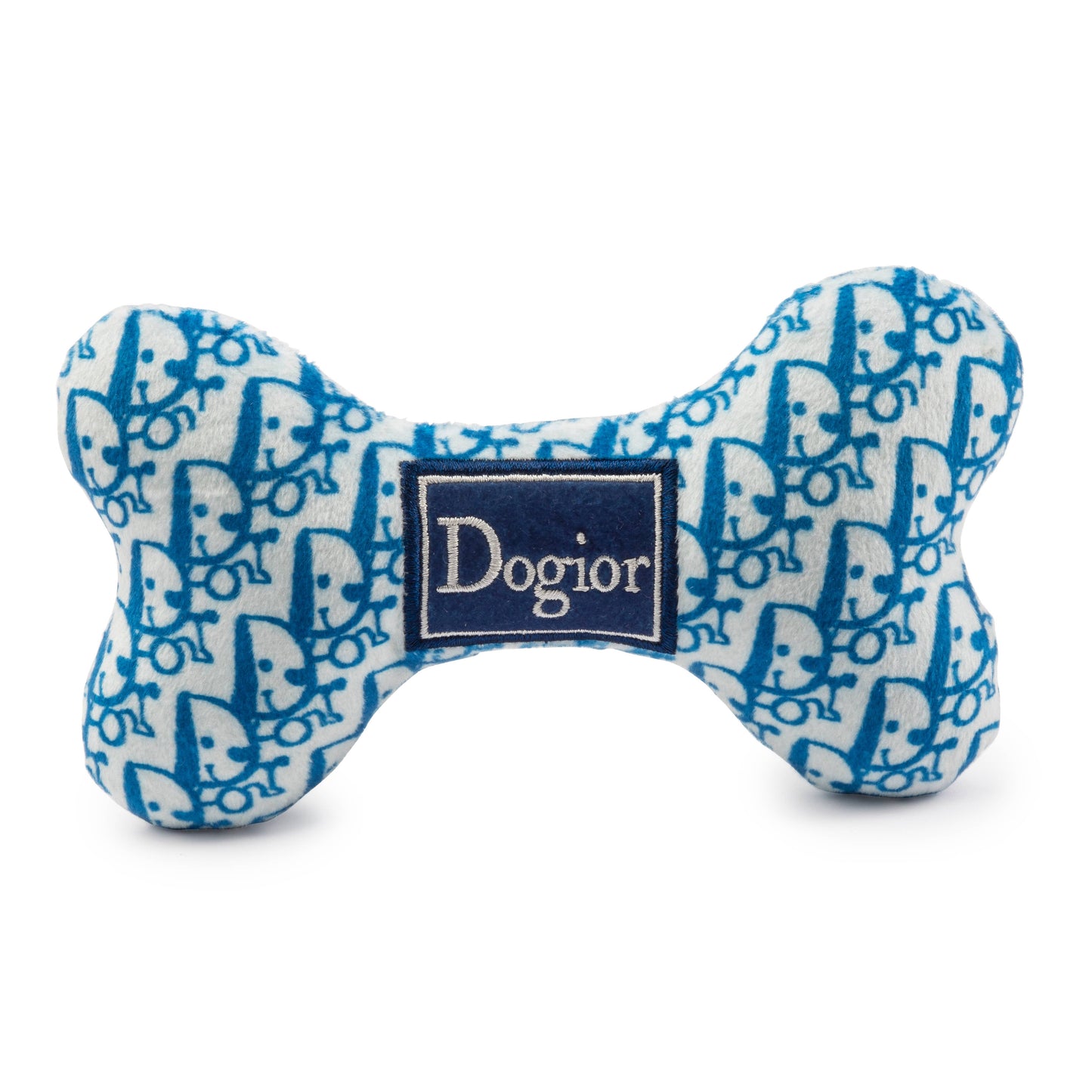Dogior Plush Squeaky Dog Toy Bone Designer Dog | Small