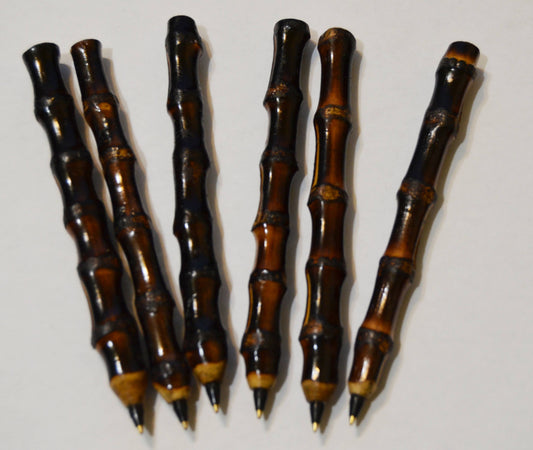 dark bamboo eco-friendly handcrafted pen