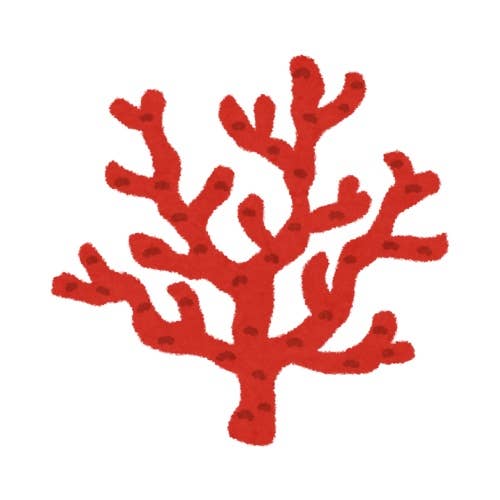 Acrylic Napkin Weight - Coral Ocean Decor