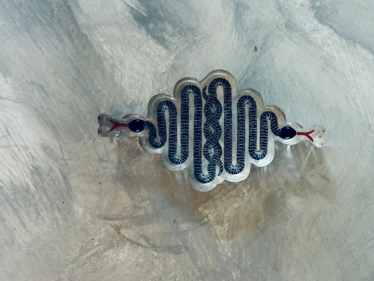 Acrylic Snake Napkin Weight - Modern Table Decor & Unique Gift