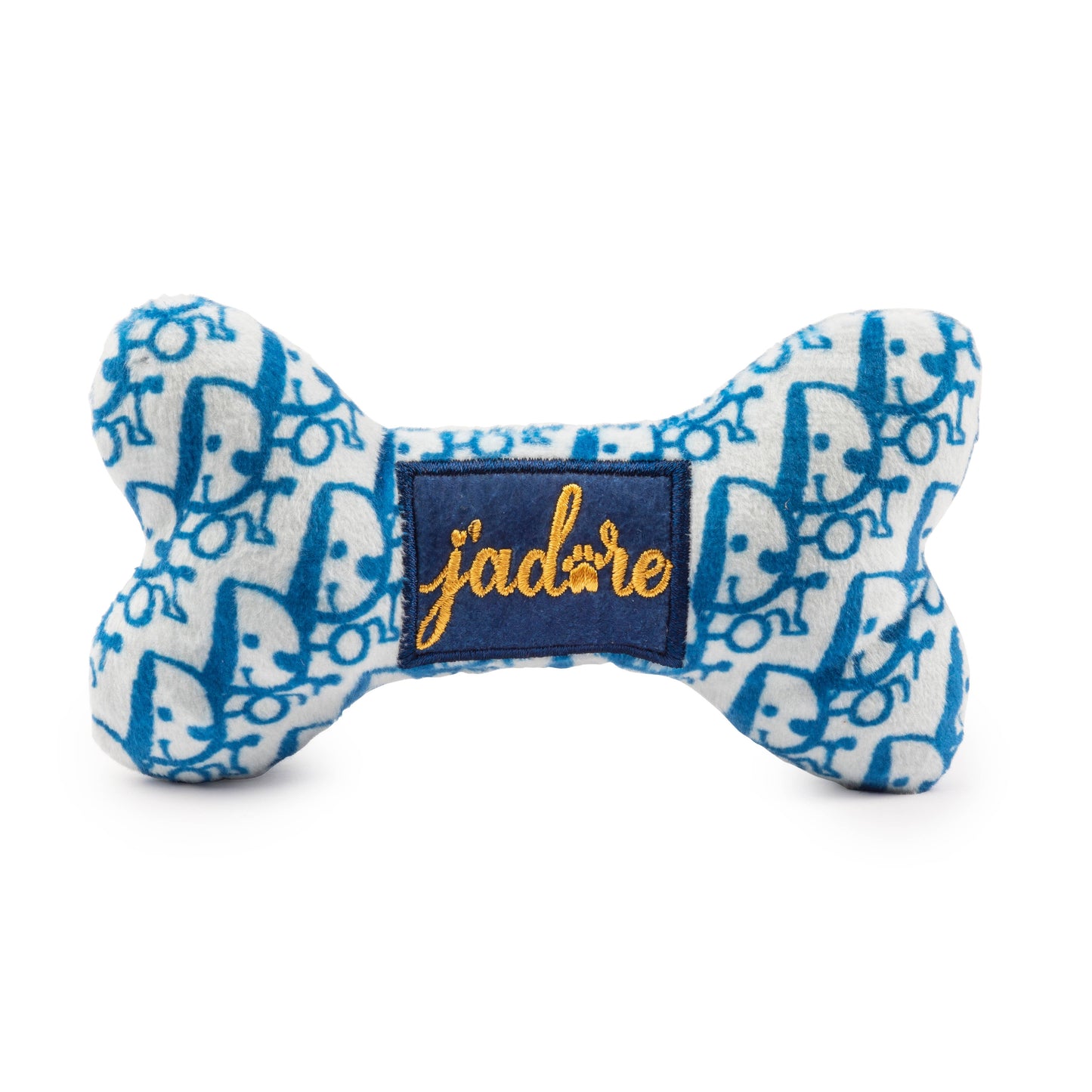 Dogior Plush Squeaky Dog Toy Bone Designer Dog | Small