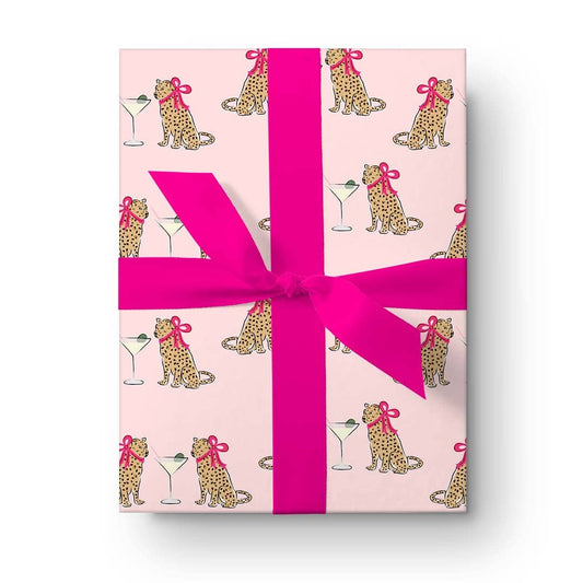gift wrap cheetah - purrrr me another